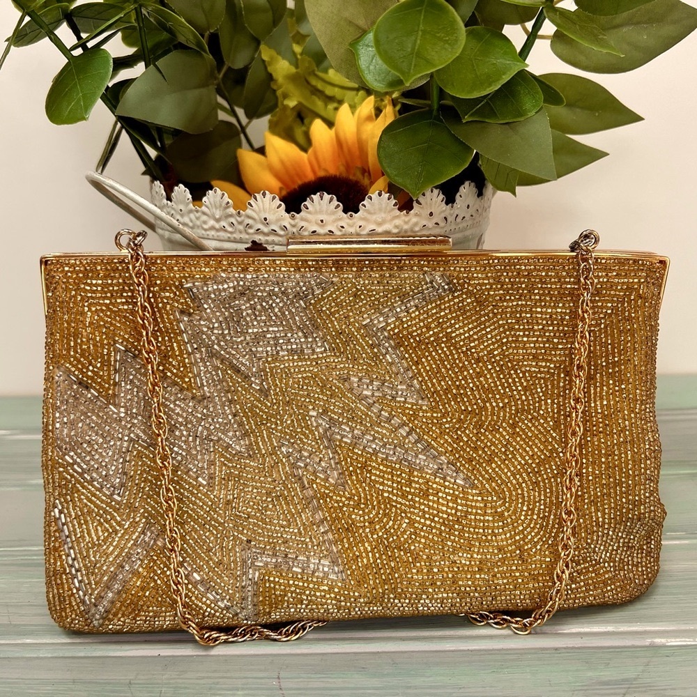 Vintage WALBORG Beaded Bag